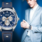 Reloj de Pulsera Hombre Cuarzo Esfera Grande Cuero Semana