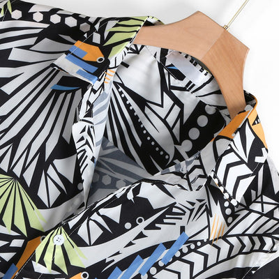 Camisa Estampada con Solapa - Image 2