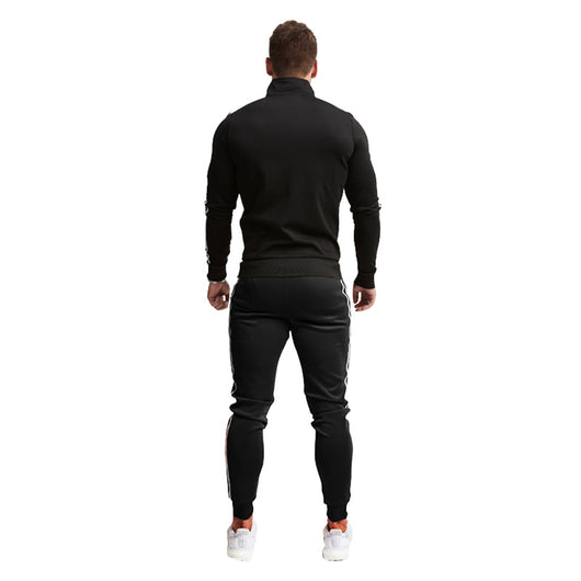 Conjunto de Pants y Sudadera a Rayas para Hombre - Image 3