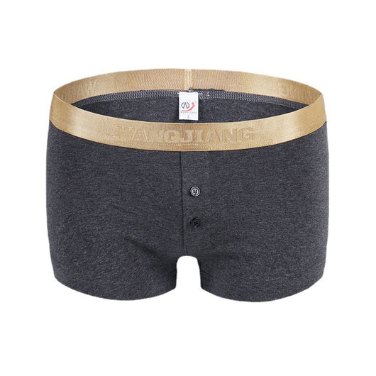 Bóxers de Algodón Transpirable con Botones para Hombre - Image 5
