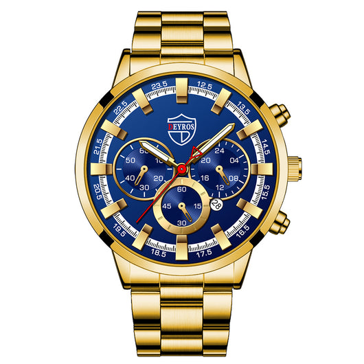 Reloj de Cuarzo Luminoso para Hombre - Elegancia Empresarial - Image 8