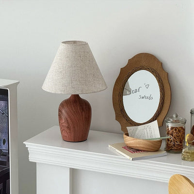 Lámpara de Mesa Estilo Silencioso Chino Retro - Diseño Premium para Dormitorio e Hotel - Image 4