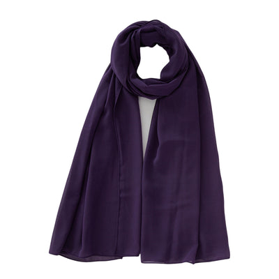 Pañuelo Burbuja de Gasa Perla en Colores Puros para Mujer - Image 42