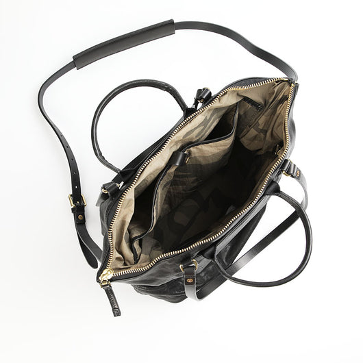 Bolso Tote de Cuero Curtido al Vegetal - Gran Capacidad para Viajes y Uso Diario - Image 6