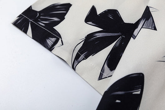 Camisa Estampada con Moño para Hombre y Mujer - Image 13