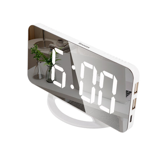 Espejo LED Inteligente con Reloj Multifuncional - Image 9