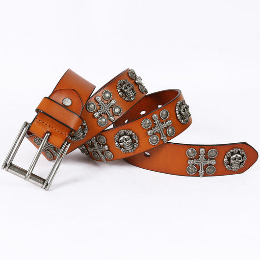 Cinturón de Herramientas Estilo Punk con Calavera - Image 5