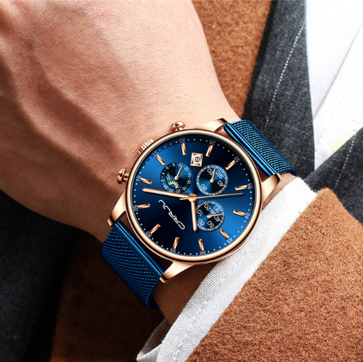 Reloj de Moda Casual para Hombre - Estilo Contemporáneo - Image 5