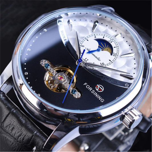 Reloj Mecánico Automático Sinai con Diseño Calado para Hombre
