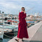 Vestido Camisero con Cintura Ajustada