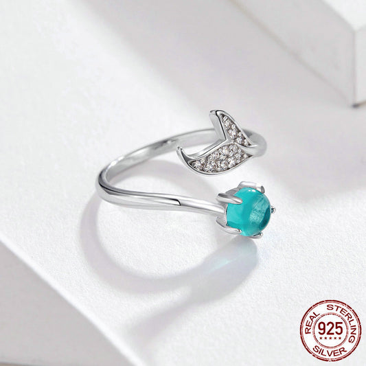 Anillo Lágrimas de Sirena en Plata 925