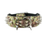 Collar de Cuero para Perro Grande con Púas Negras