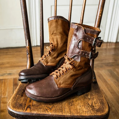 Botas Casuales para Hombre con Tacón Grueso y Combinación de Colores - Image 10