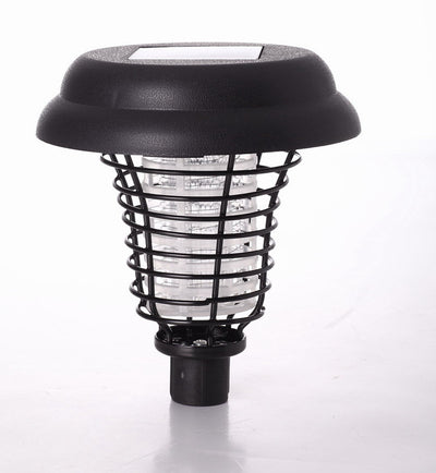 Lámpara Solar Anti-Mosquitos con Trampa UV - Eliminador de Insectos para Jardín - Image 4
