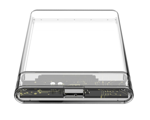 Caja Transparente para Disco Duro