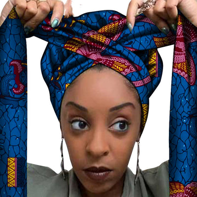 Accesorios para el cabello con estampados africanos - Image 13