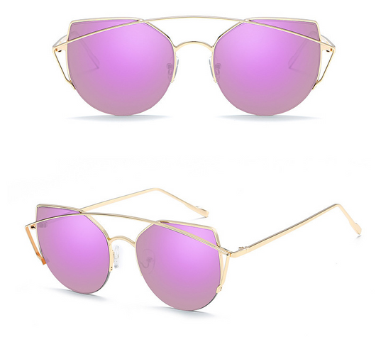 Gafas de Sol Vintage Doradas para Mujer - Image 17