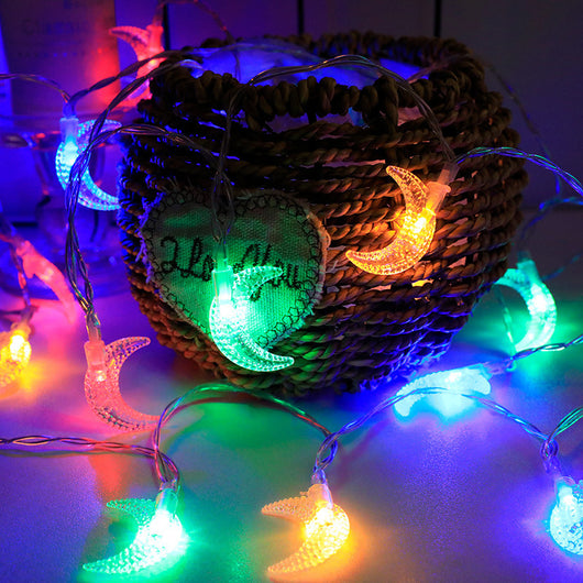 Cadena de Luces LED Luna Decorativa para Festividades - Image 7