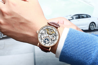 Relojes Mecánicos KINYUED - Precisión y Estilo - Image 5