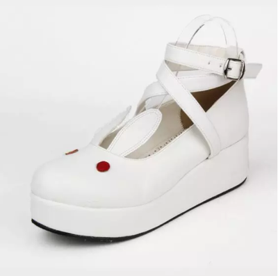 Zapatos Plataforma con Orejas de Conejo y Esponja Acolchada - Image 3