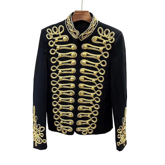 Blazer Slim Gold Rope Caballero - Traje Ejecutivo Premium - Image 4
