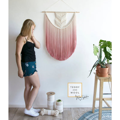 Tapiz Bohemio Tejido a Mano con Tintes Naturales - Image 17