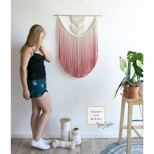 Tapiz Bohemio Tejido a Mano con Tintes Naturales - Image 17