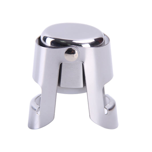 Tapón de Vino Tinto Hermético de Acero Inoxidable - Image 2