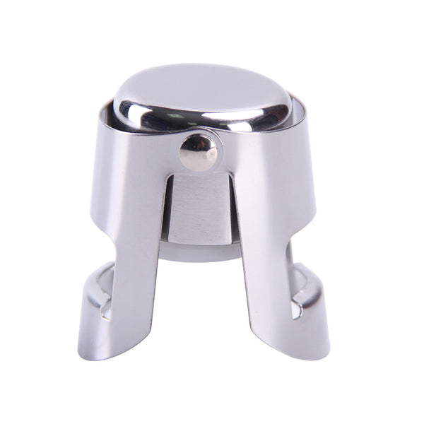 Tapón de Vino Tinto Hermético de Acero Inoxidable