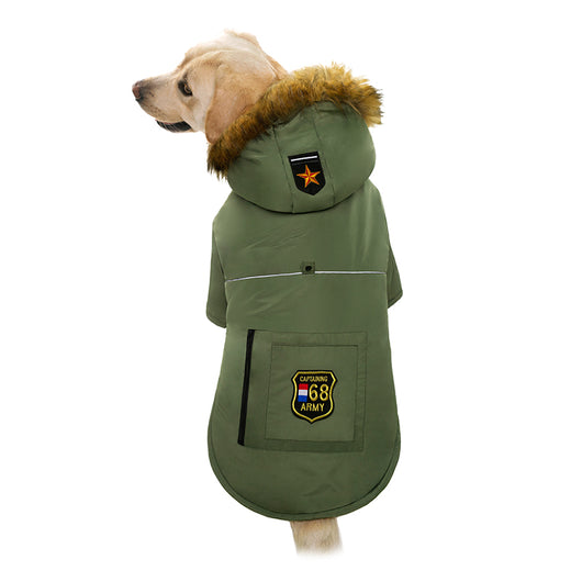 Abrigo Acolchado para Perros Grandes - Protección Otoño e Invierno - Image 8