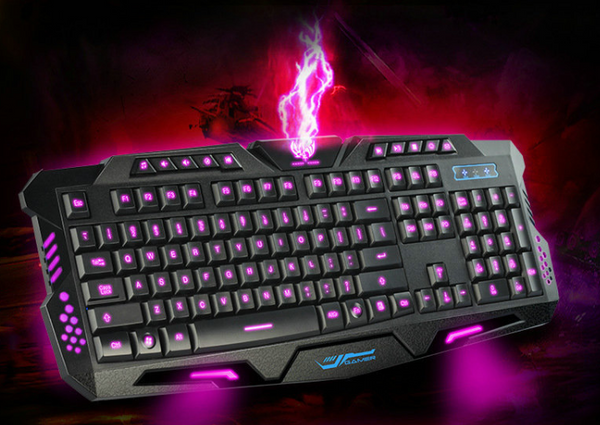 Teclado Mecánico M200 Retroiluminado Tricolor Warframe