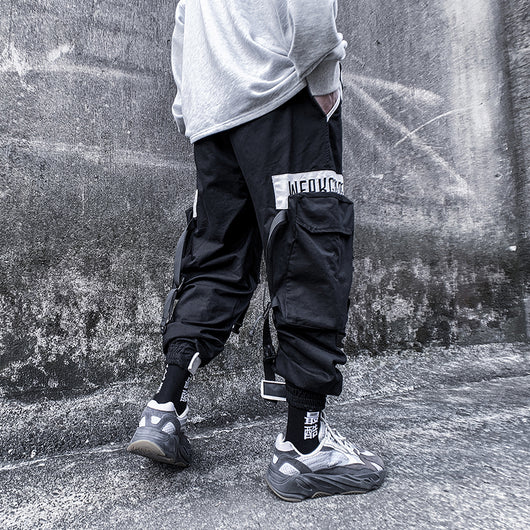 Pantalones Deportivos Holgados de Corte Recto para Hombre - Image 3