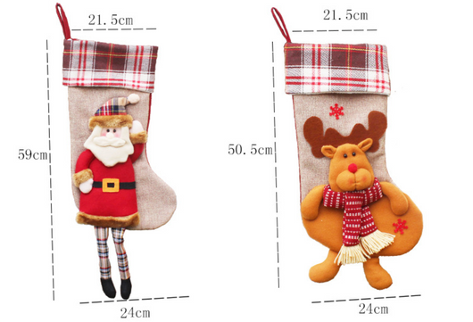 Adorno Navideño Bolsa de Calcetines Festivos - Image 11