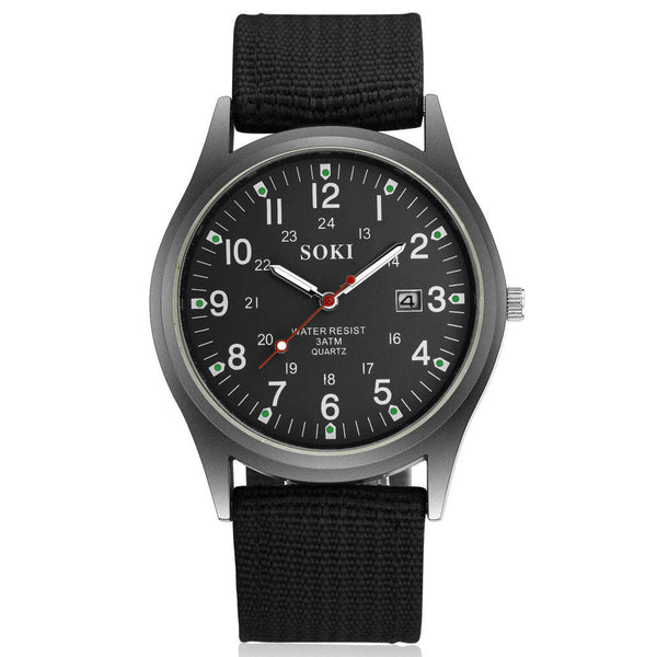 Reloj Casual para Hombre con Correa de Nylon Tejido - Image 13