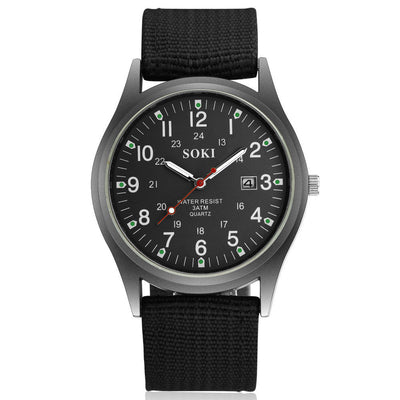 Reloj Casual para Hombre con Correa de Nylon Tejido - Image 13