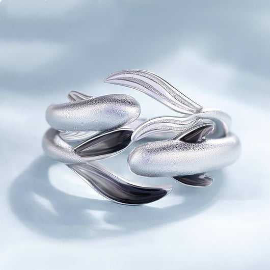 Anillo de Pareja Peces Nadadores - Image 5