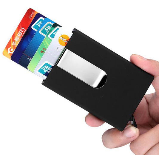 Cartera Automática de Aluminio con Extracción Emergente