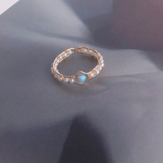 Anillo Perla Lunar Gris - Image 4