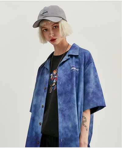 Camisa de Manga Corta con Degradado - Image 15