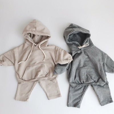 Conjunto Deportivo Infantil con Sudadera con Capucha y Pantalones