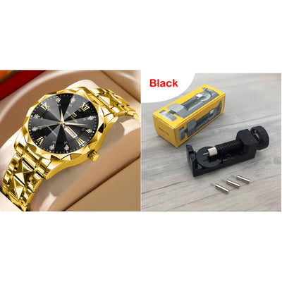 Reloj de Acero Tungsteno Resistente al Agua con Doble Calendario - Image 39