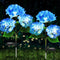 Luces Solares Decorativas para Jardín con Toma de Corriente