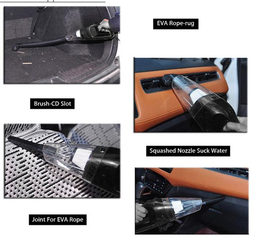 Aspiradora Portátil Haipa de Alta Potencia para Auto y Hogar - Image 4