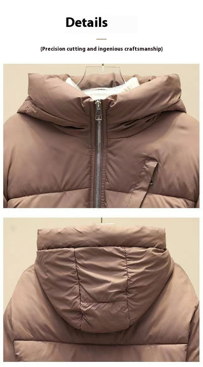 Abrigo Acolchado Cálido para Mujer con Bolsillos - Chaqueta de Algodón Grueso - Image 20