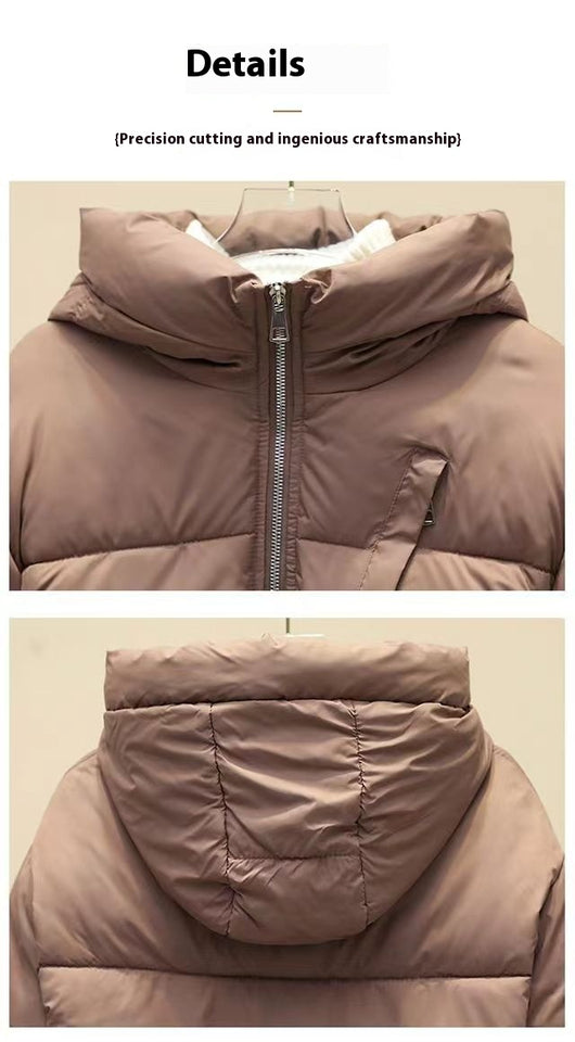 Abrigo Acolchado Cálido para Mujer con Bolsillos - Chaqueta de Algodón Grueso - Image 20