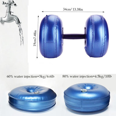 Mancuernas Ajustables con Agua - Image 2
