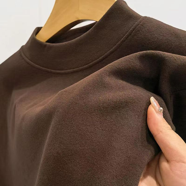 Sudadera Térmica Unisex de Color Liso