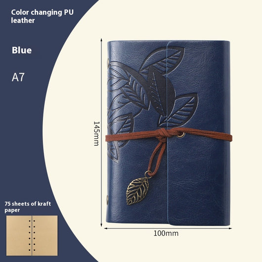 Cuaderno de Viaje Hojas Sueltas Vintage - Diario Creativo Zhiqiu - Image 4