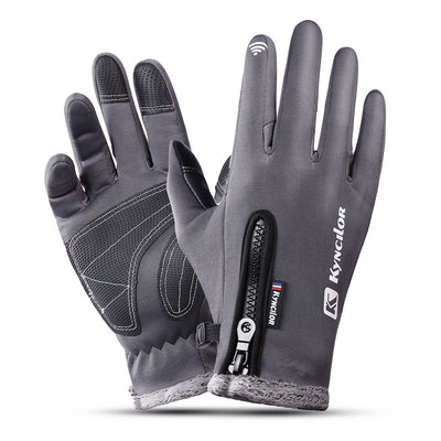 Guantes de Ciclismo con Pantalla Táctil y Cierre de Cremallera - Image 7