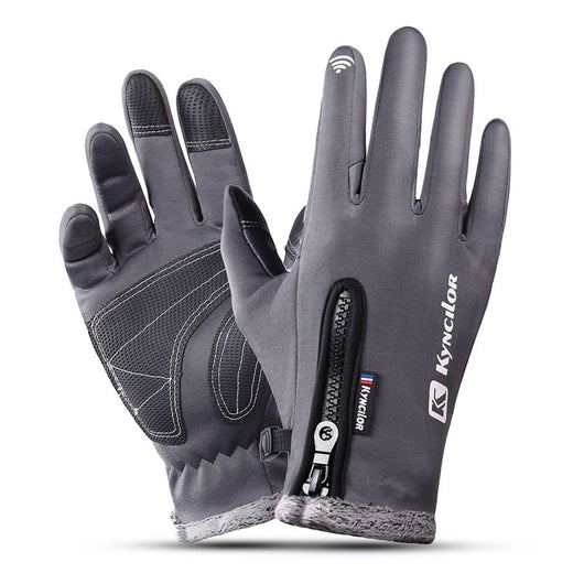 Guantes de Ciclismo con Pantalla Táctil y Cierre de Cremallera - Image 7